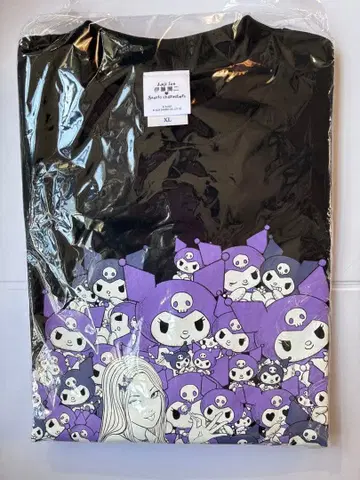 이토 준지 라기트 T셔츠 갸루 토미에 쿠로미 XL 사이즈 산리오