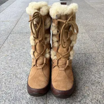 THE NORTH FACE 스웨이드 부츠 24.5cm