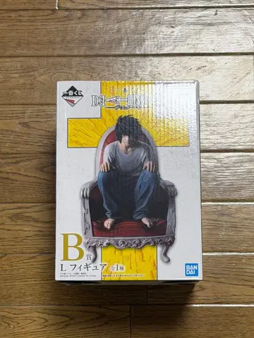 DEATH NOTE 제일복권 B상 L 피규어 덤 하위상 세트