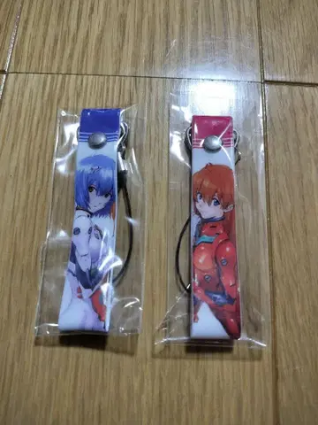 에반게리온 스트랩 아야나미 레이/소류 아스카 랑그레이 2종