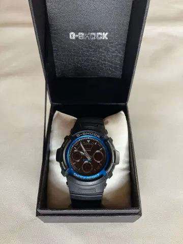 CASIO G-SHOCK AW-591-2AJF 배터리 방전