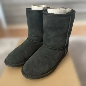 emu 양가죽 어그 부츠 22cm 블랙