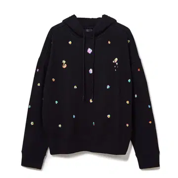 요네즈 켄시 보석 후드티 블랙 L 사이즈