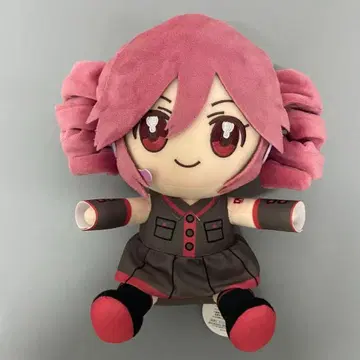 카사네 테토 앉아 BIG 봉제 인형 라운드 원 한정판