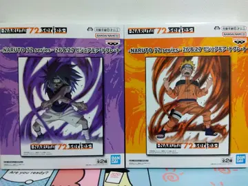 NARUTO 72 시리즈 비주얼 플레이트 2장 세트