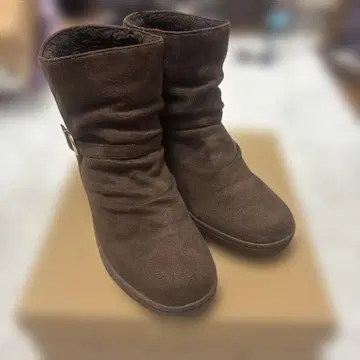 어그 부츠 브라운 숏부츠 보아 안감 방한 L 사이즈