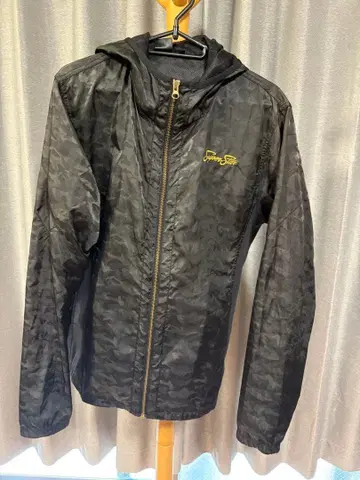 미즈노 나일론 후드티