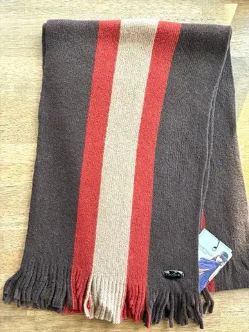 독일제 캐시미어 100% 머플러 브라운