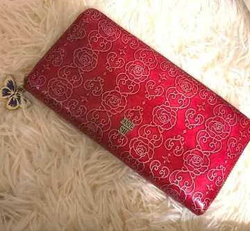 안나수이 ANNA SUI 로즈 버터플라이 롱 지갑 장지갑