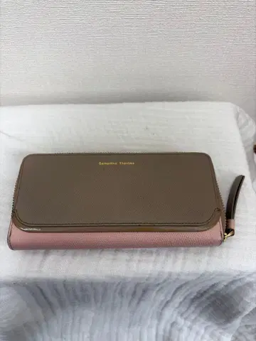 Samantha Thavasa 장지갑 베이지/핑크