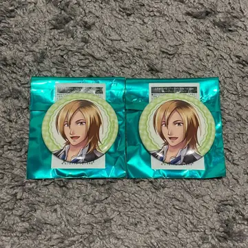 도키메키 메모리얼 GS1 캐릭터 카페 하즈키 케이 캔뱃지 2개