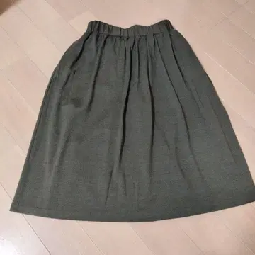 [ 새상품급 ] 나카가와 마사시치 상점 페티코트 포함 울 스커트