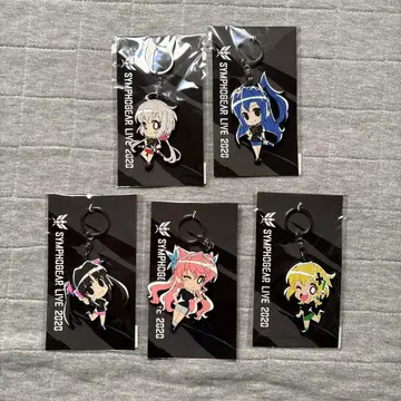 심포기어 라이브 2020 아크릴 키링 5개 세트