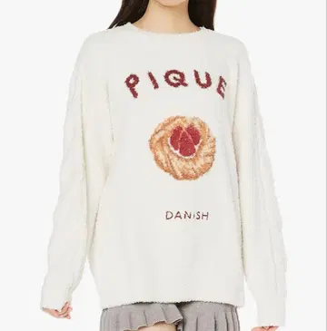 PIQUE DANISH 룸웨어 F 크림