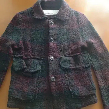 sunaokuwahara 체크 무늬 캐주얼 자켓