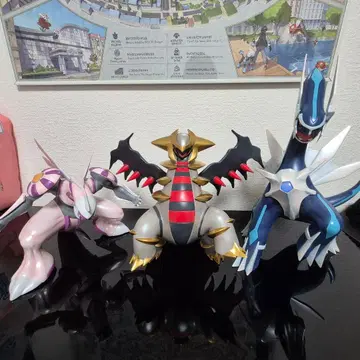 해외판 포켓몬 스케일 월드 디아루가, 파르키아, 기라티나 삼체 세트