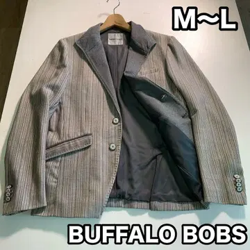 BUFFALO BOBS 스트라이프 절개 테일러드 자켓 M~L