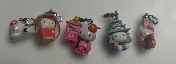 86 지역 한정 키티 키링 5개 세트