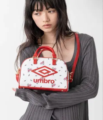 레어^_^UMBRO x Casselini 2WAY 프린트 미니 보스턴 백