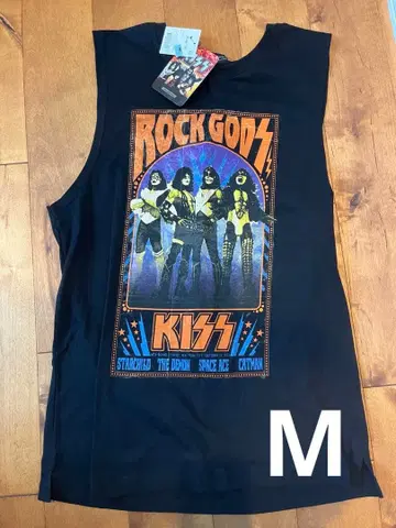록밴드 kiss 키스 탱크탑 M