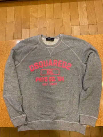 DSQUARED2 그레이 맨투맨 L 사이즈
