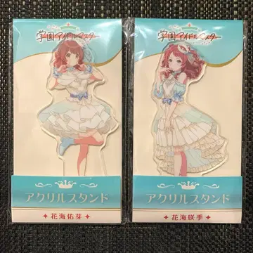 미개봉 새상품 학원 아이돌 마스터 아크릴 스탠드 하나미 사키 유메 세트