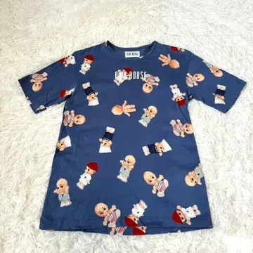 PINKHOUSE 핑크하우스 큐피 올 패턴 셔츠