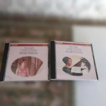 모차르트: 피아노 소나타 1번~5번, 15번~18번 헤브라 CD 2장