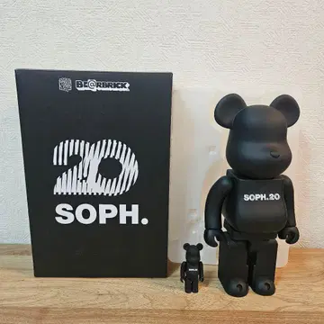 베어브릭 소프 soph 소프넷 400% 100% 피규어