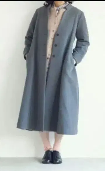 l'atelier du savon 허리 리본 포함 롱 코트