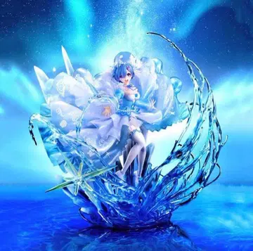 리제로 렘 크리스탈 드레스 1/7 피규어 시부스크