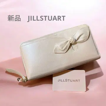 새상품 질스튜어트 앤티크 장지갑 라운드 지퍼 화이트