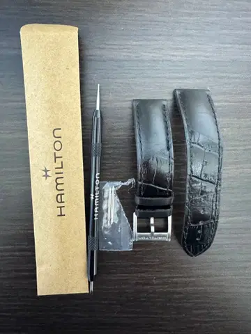 해밀턴 재즈 마스터 BLACK STRAP 20MM