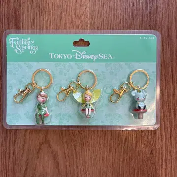 도쿄디즈니씨 캐릭터 키링 3개 세트 피터팬