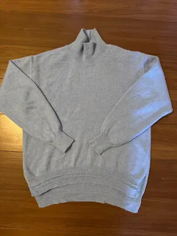 zucca 2024 블루 울 니트