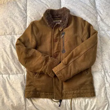 BLUE BLUE N-1 덱 자켓 코듀로이 보아