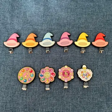 오쟈마녀 도레미 캡슐 헤어 클립 풀 컴프