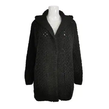 Brunello Cucinelli 카멜 울 실크 혼방 후디드 코트