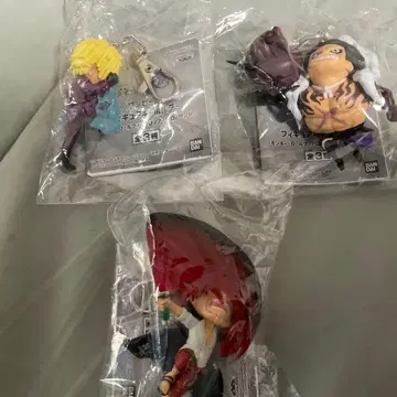 반다이 키링 상디 샹크스 피규어 D 레드