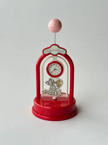 핫토리 세이코 톰과 제리 아치형 탁상시계 쇼와 레트로 80년대