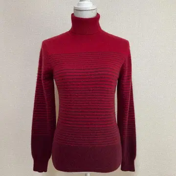 다나카란 뉴욕 DKNY 캐시미어 100% 터틀 니트 M 새상품급