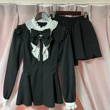 액세서리 리본 셋업 시크릿허니