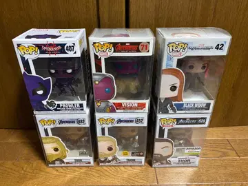funko POP 마블 계열 6체 일괄