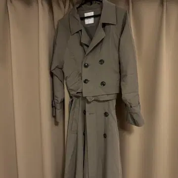 GYDA 카키 트렌치코트