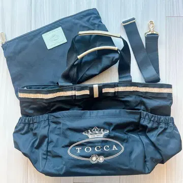 TOCCA 토카 마더백 블랙 파우치 숄더