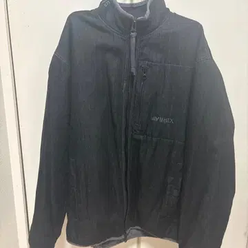 AVIREX 다크 그레이 자켓