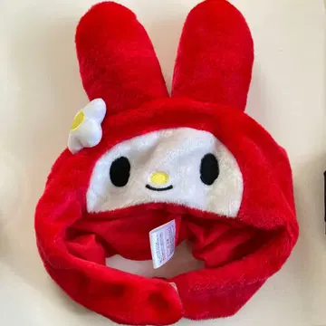 레어 산리오 빨간 멜로 마이멜로디 모자