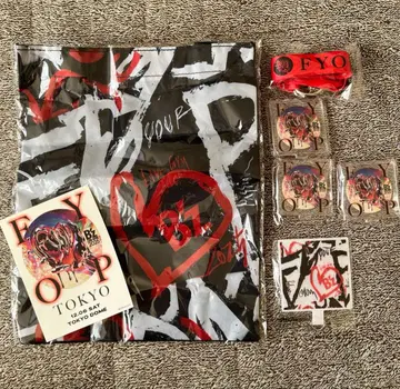 최저가! B'z FYOP 가챠 굿즈 도쿄돔 스티커 포함