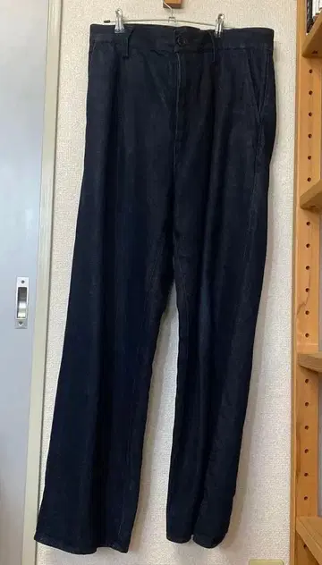 nestRobeCONFECT 다크 블루 스트레이트 데님 팬츠