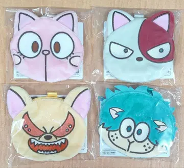 나의 히어로 아카데미아 애니멀 페이스 파우치 4종 컴프 세트